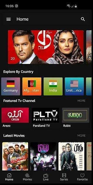 Aars Plus Afghan Iran Live TV Movies MOD