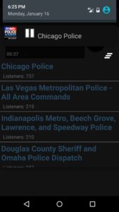 Police Scanner Multi-Channel Player