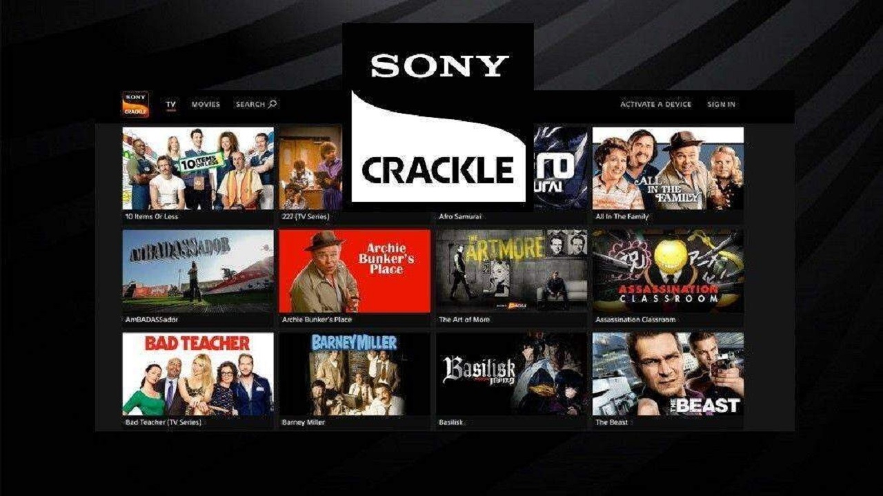 Sony Crackle Apk Free Movies v6.1.9 MOD