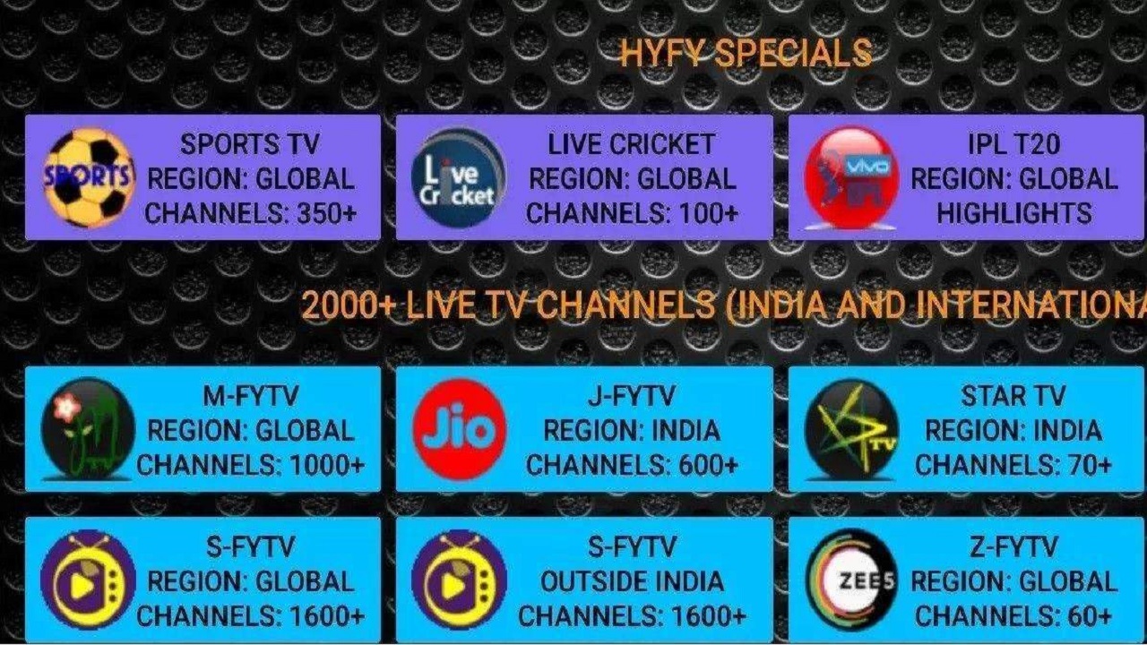 Hyfy Tv LITE apk MOD v39 Live TV MOD