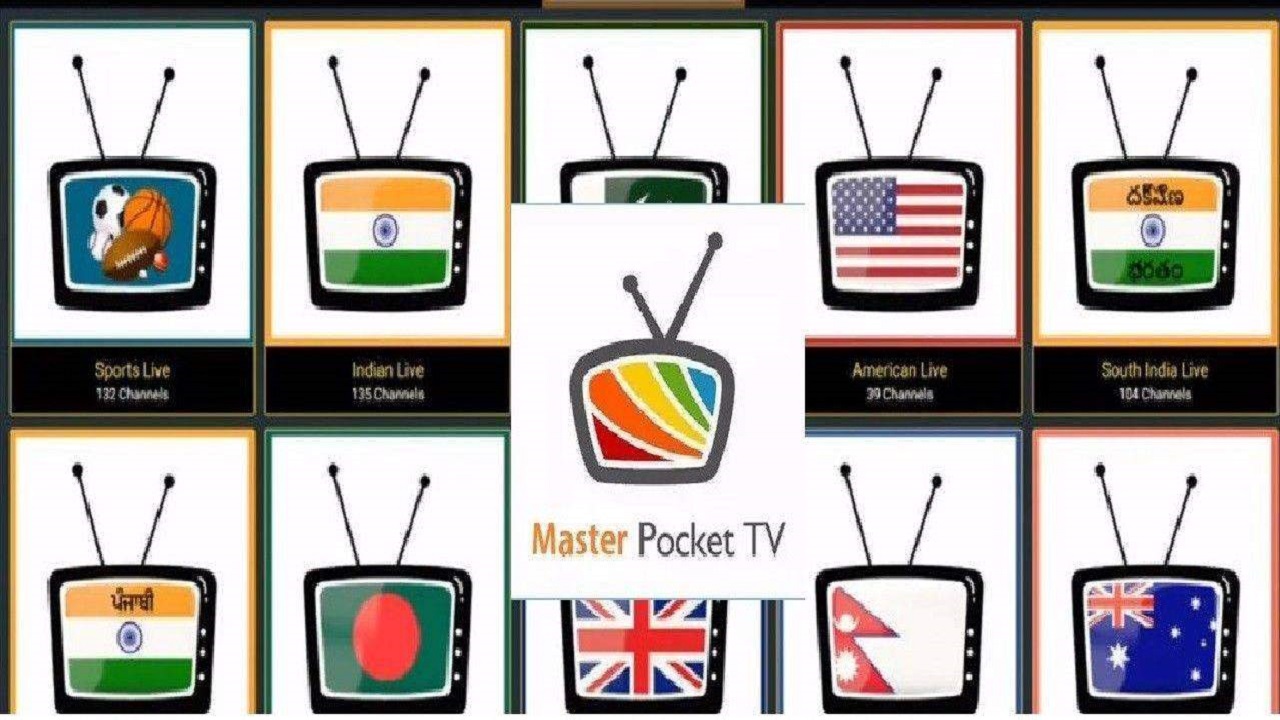 Master Pocket TV Apk v10.0.0 Live TV Ad-Free