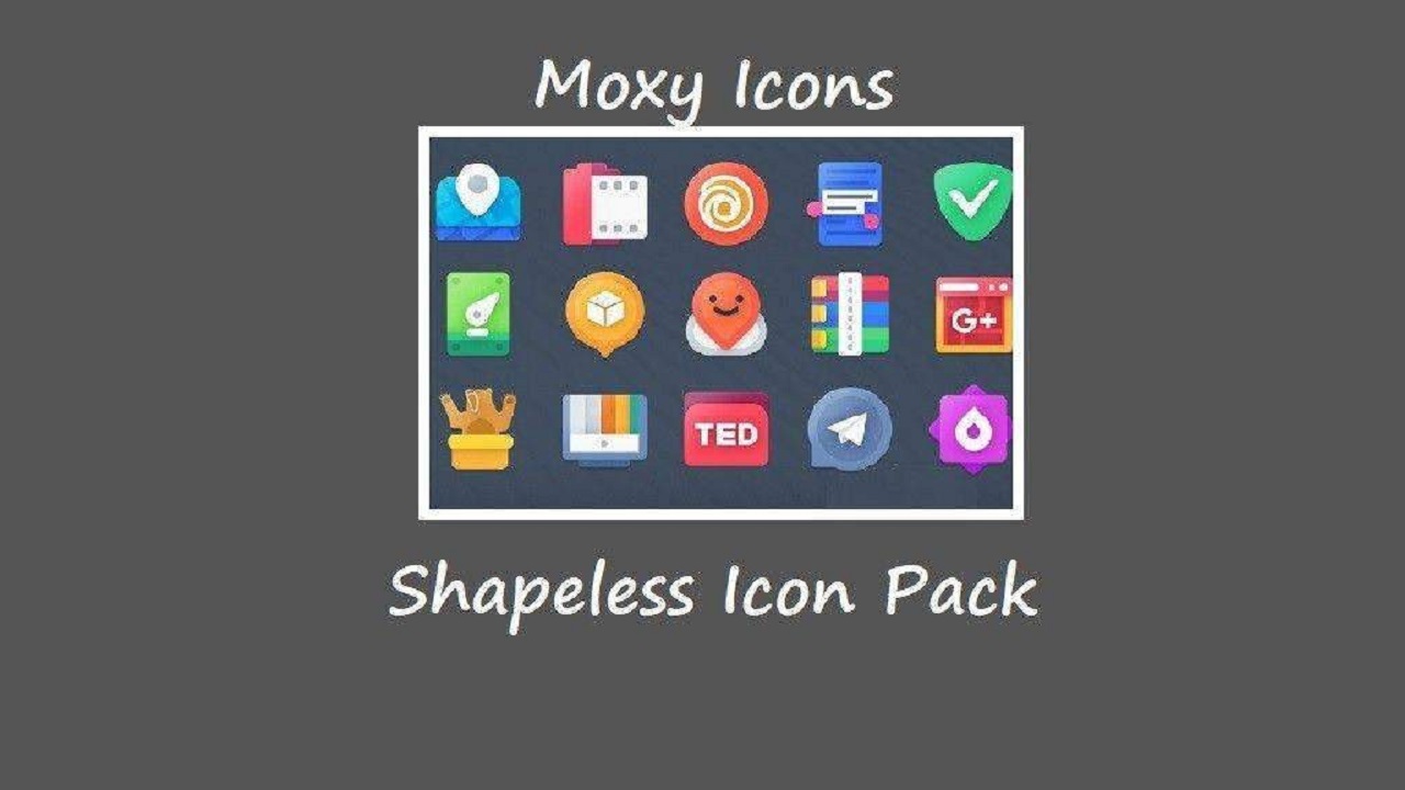 Moxy Icons Shapeless Icon Pack v21.4 Paid