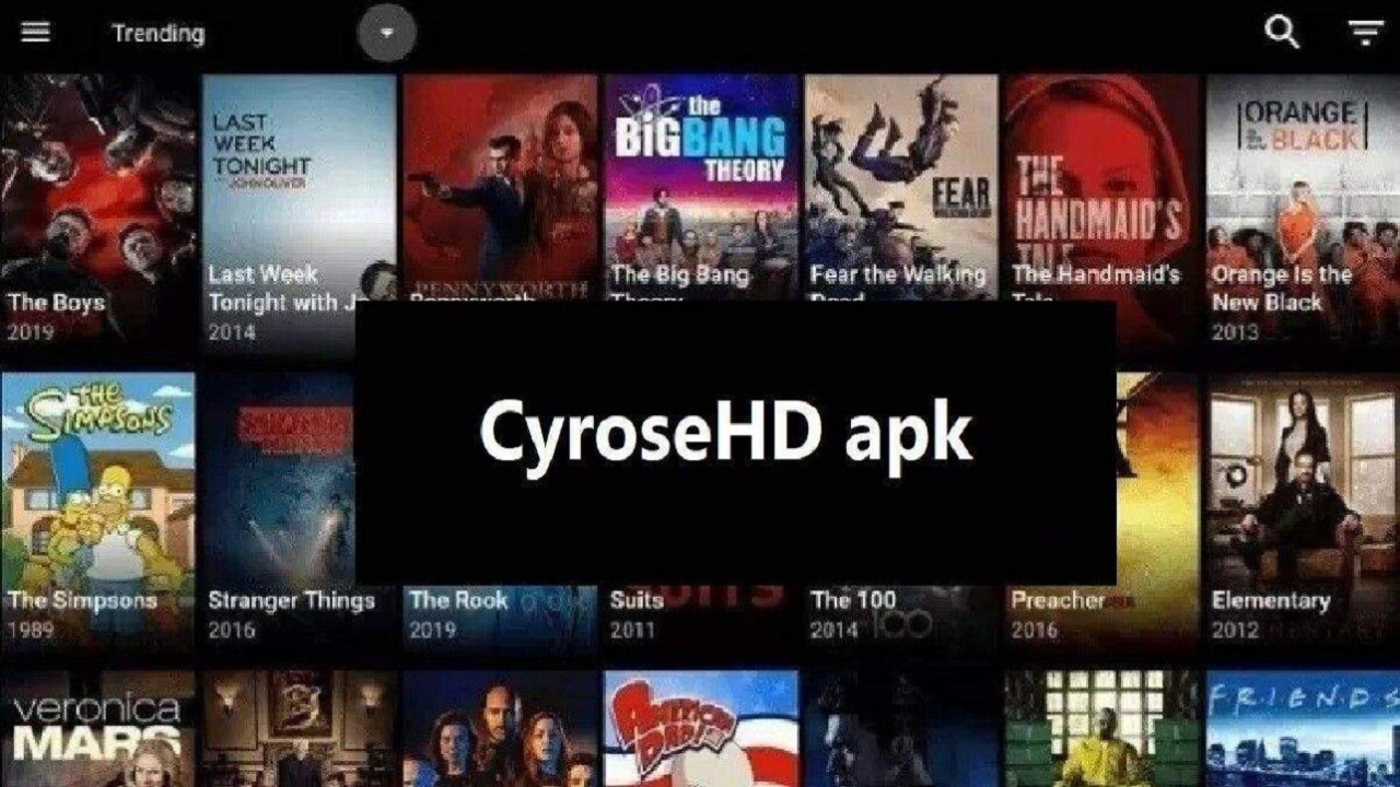CyroseHD apk Movies v1.9.5 MOD