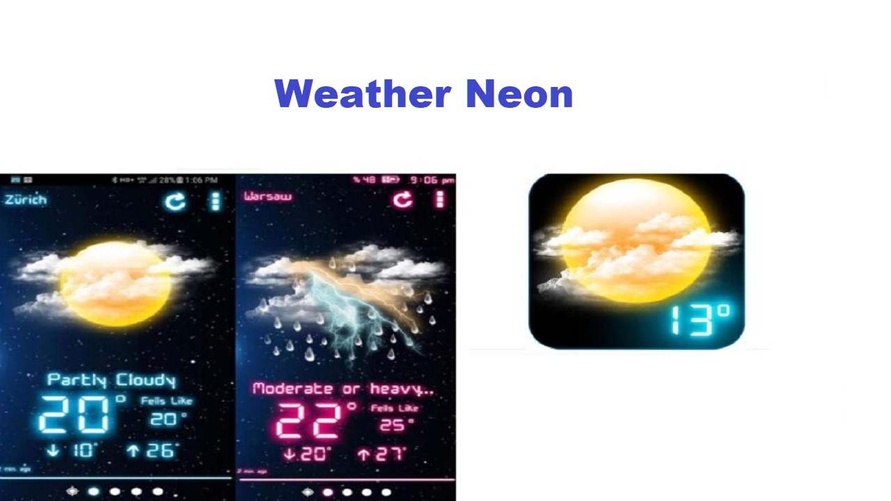 Weather Neon v4.9.5 APK PRO