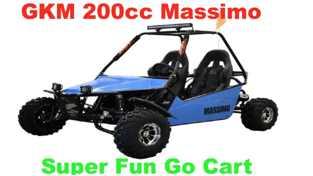 GKM 200cc Massimo Go Cart